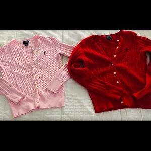 Girls Ralph Lauren cardigan